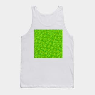 Bikes Green Pattern Tank Top